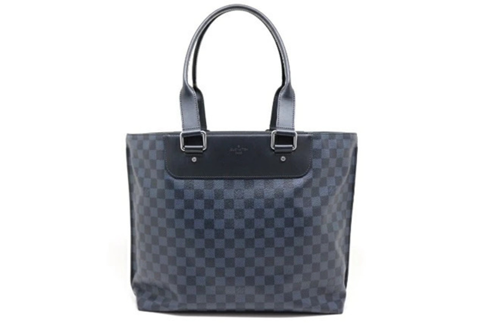 LOUIS VUITTON Bag Tote Cabas Voyage Damier Cobalt Blue